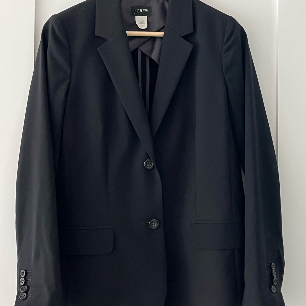 J. Crew Women's Classic Black Blazer